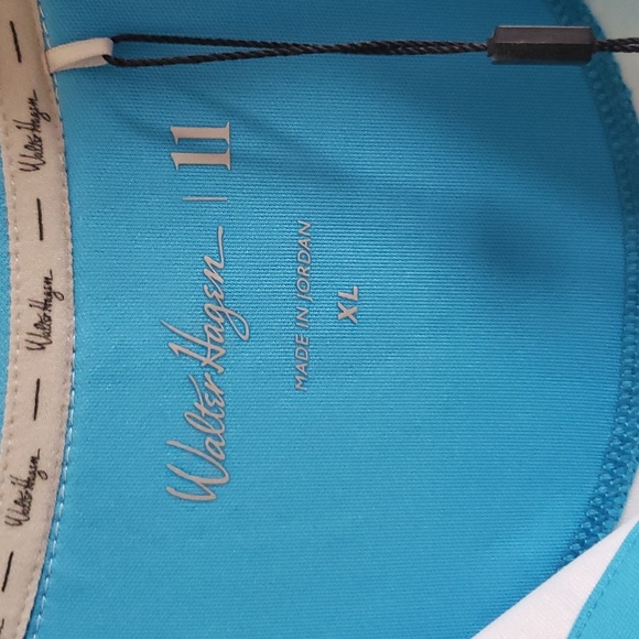 Walter Hagen Golf Polo XL Turquoise - Picture 3 of 4